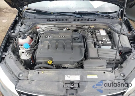 2015 Volkswagen Jetta 2.0L Tdi Se z USA, uszkodzony, nr VIN 3VWLA7AJ4FM307720